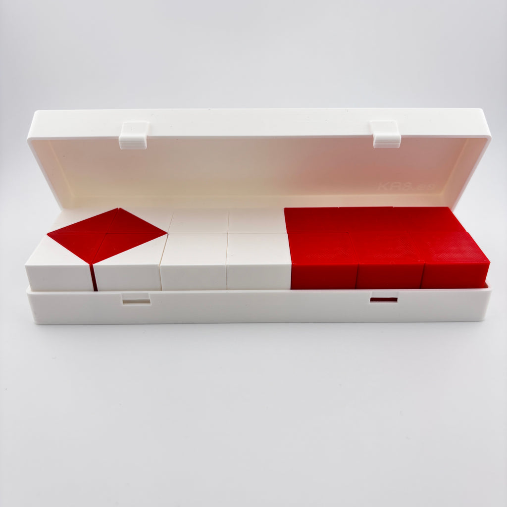 Set completo cubos WPPSI con caja 14 piezas variante más vendida evaluación. WPPSI complete set with box 14 blocks best seller preschool clinical assessment