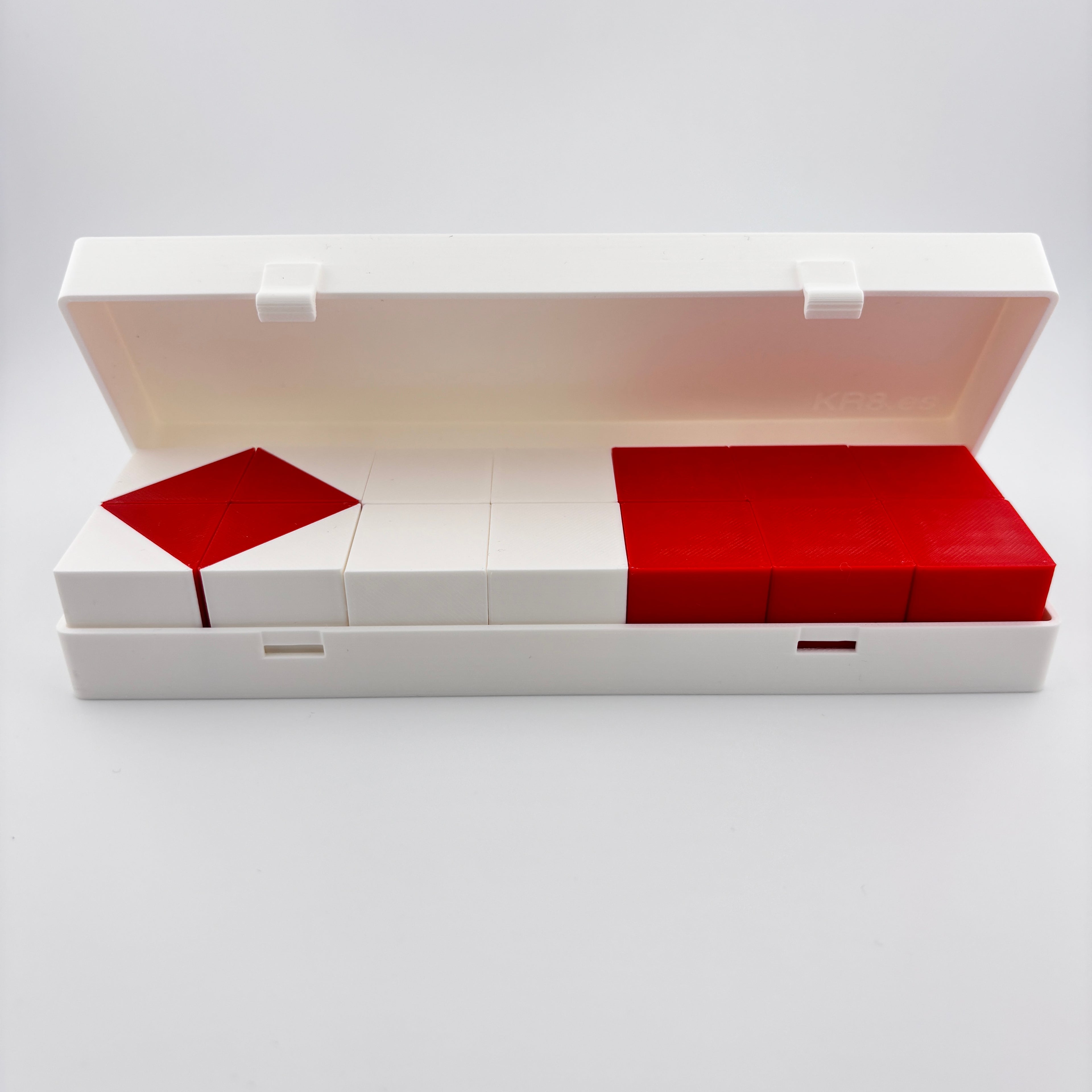 Set completo cubos WPPSI con caja 14 piezas variante más vendida evaluación. WPPSI complete set with box 14 blocks best seller preschool clinical assessment
