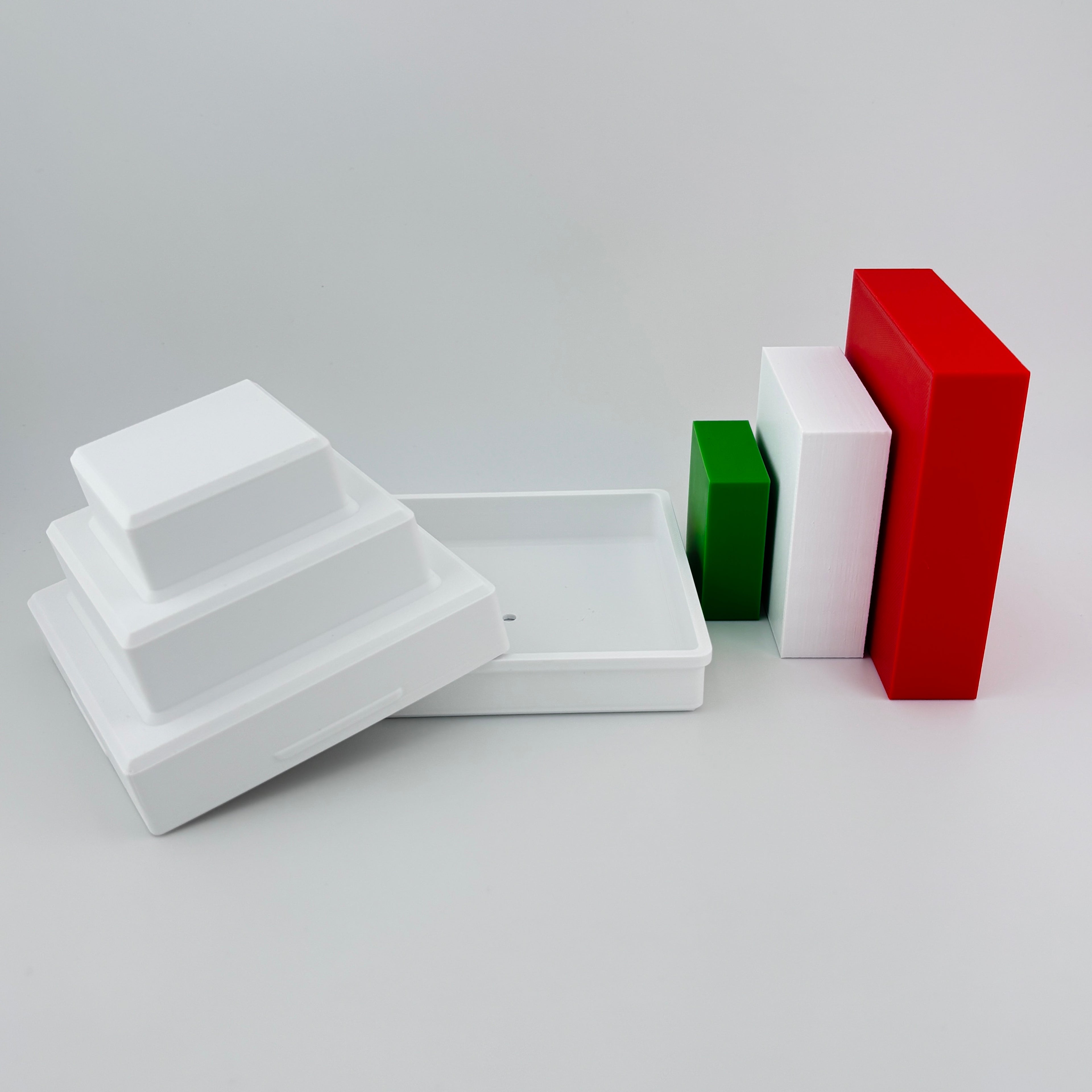 Detalle bloque rojo Pirámide de México ENI acabado PLA de alta precisión evaluación funciones
ejecutivas | Mexico pyramid ENI red block detail high precision PLA executive functions assessment clinical